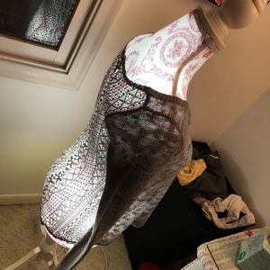 Sweater with patterned back!